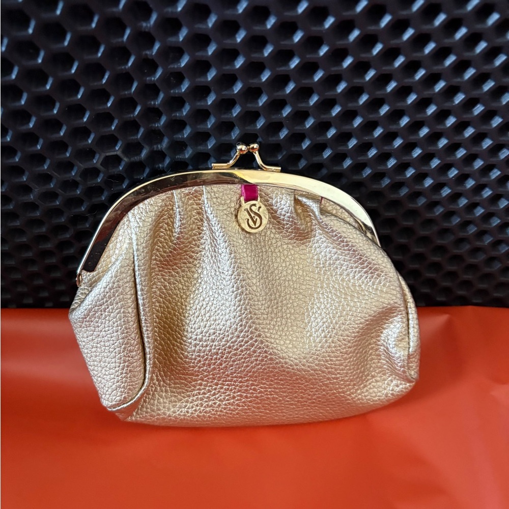 Victoria's Secret Metallic Gold Wristlet